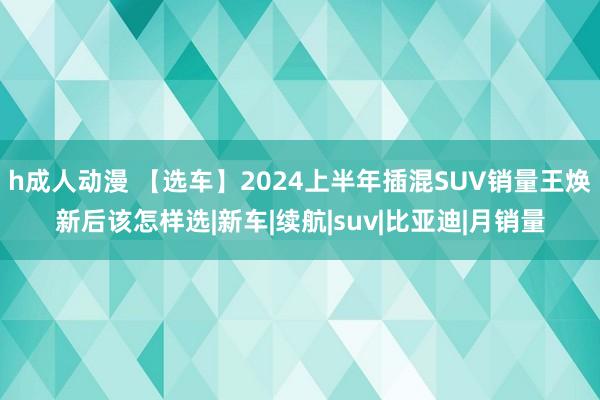 h成人动漫 【选车】2024上半年插混SUV销量王焕新后该怎样选|新车|续航|suv|比亚迪|月销量